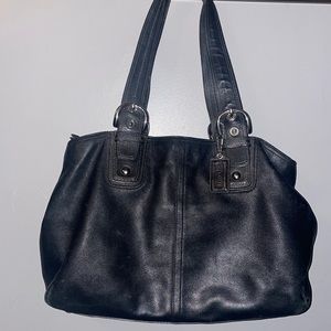 Vintage Coach Carryall Soho XL Leather #f13110  Shoulder Bag